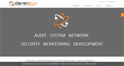 Desktop Screenshot of devensys.com